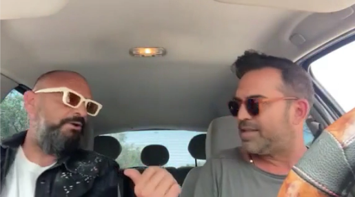 Αποκλειστικό: Ο Γρηγόρης Μπάκας κάνει carpooling με τον Στέφανο Κωνσταντινίδη που απαντά για την αποχώρηση του Κρατερού Κατσούλη