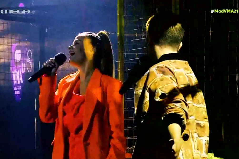 «Άρωμα» Eurovision στα MAD VMA 2021 – Εντυπωσίασε η Stefania