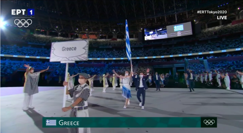 Λευτέρης Πετρούνιας – Άννα Κορακάκη: Οι δηλώσεις των Ελλήνων σημαιοφόρων μετά την τελετή έναρξης