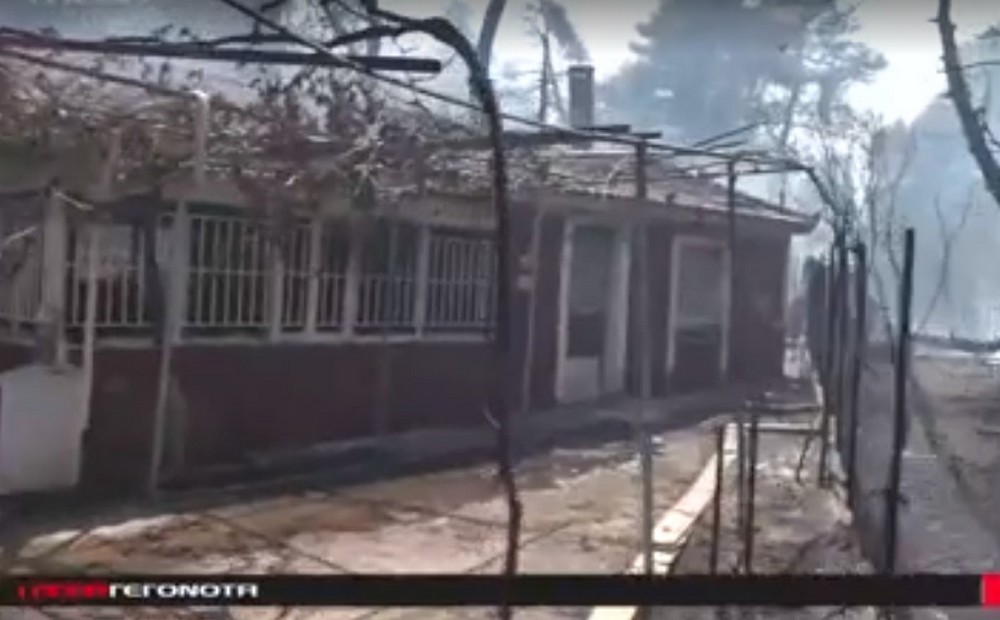 Πυρκαγιά σε Σταμάτα και Ροδόπολη: Καλύτερη η κατάσταση στα μέτωπα – Κάηκαν σπίτια