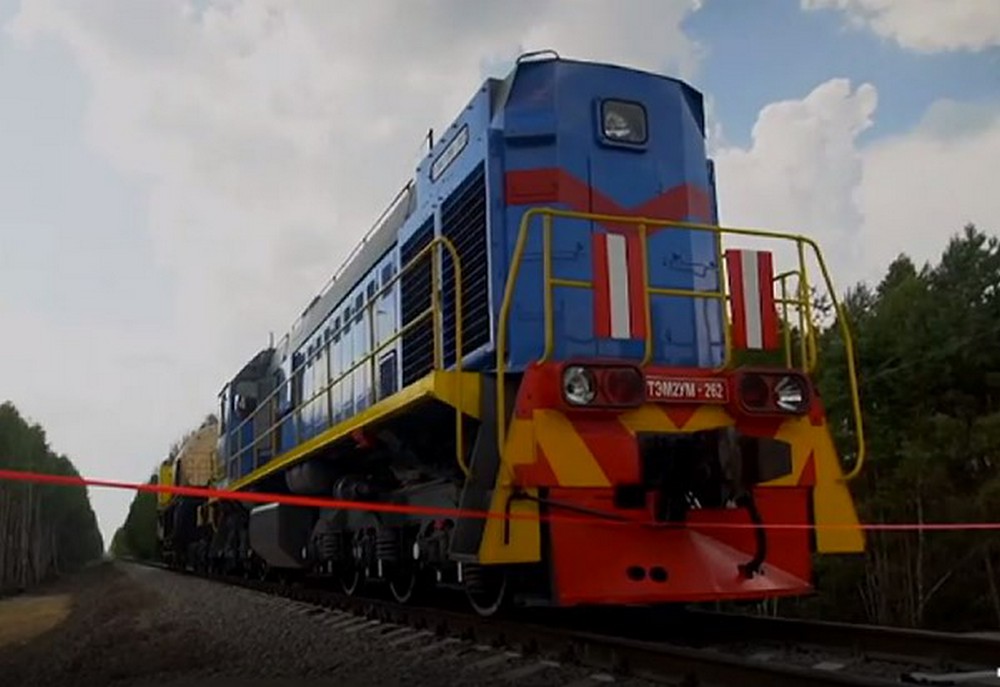 Ουκρανία: Αυτό είναι το τρένο του Τσερνόμπιλ – Τι θα μεταφέρει;
