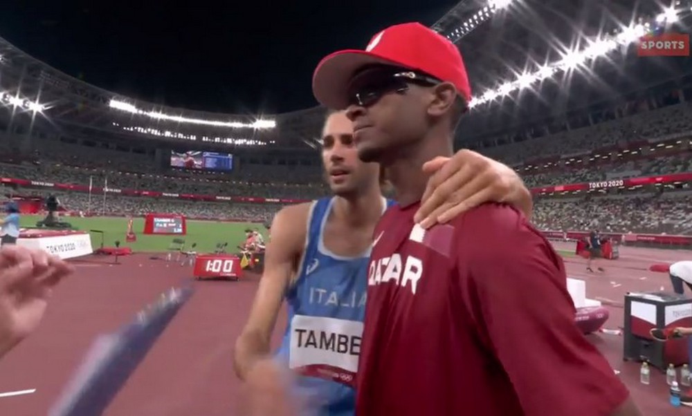 Συγκλονιστική στιγμή στο Τόκιο: Δύο αθλητές στο άλμας εις ύψος θα μοιραστούν το χρυσό μετάλλιο
