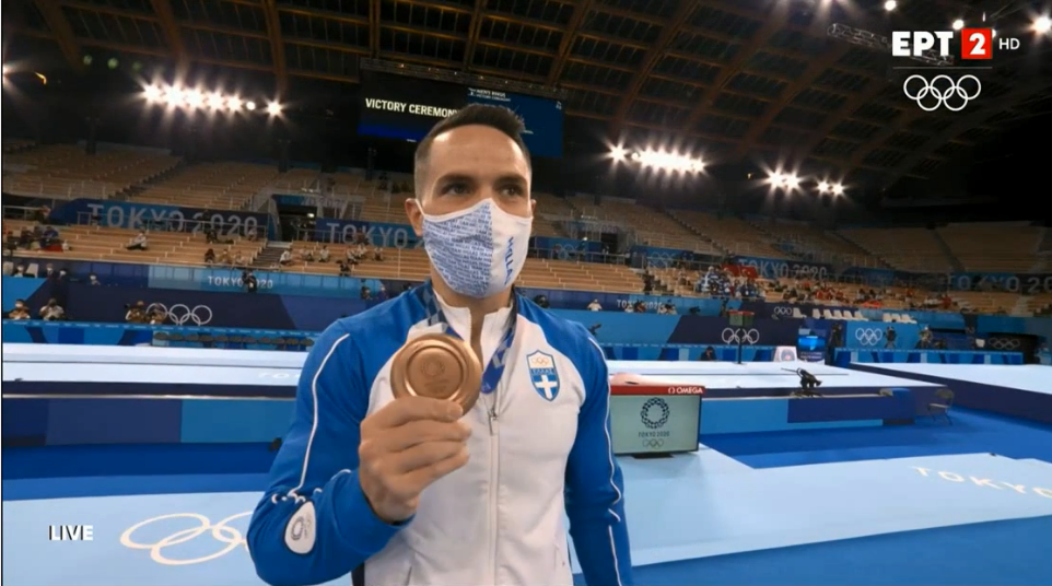 Ολυμπιακοί Αγώνες: Η απονομή του μεταλλίου στον Λευτέρη Πετρούνια – «Το αφιερώνω στην Ελλάδα. Ήταν ένας πολύ δύσκολος τελικός»