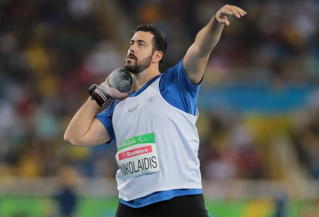 Παραολυμπιακοί αγώνες: «Χάλκινος» ο Ευστράτιος Νικολαΐδης στην κατηγορία F20 της σφαιροβολίας