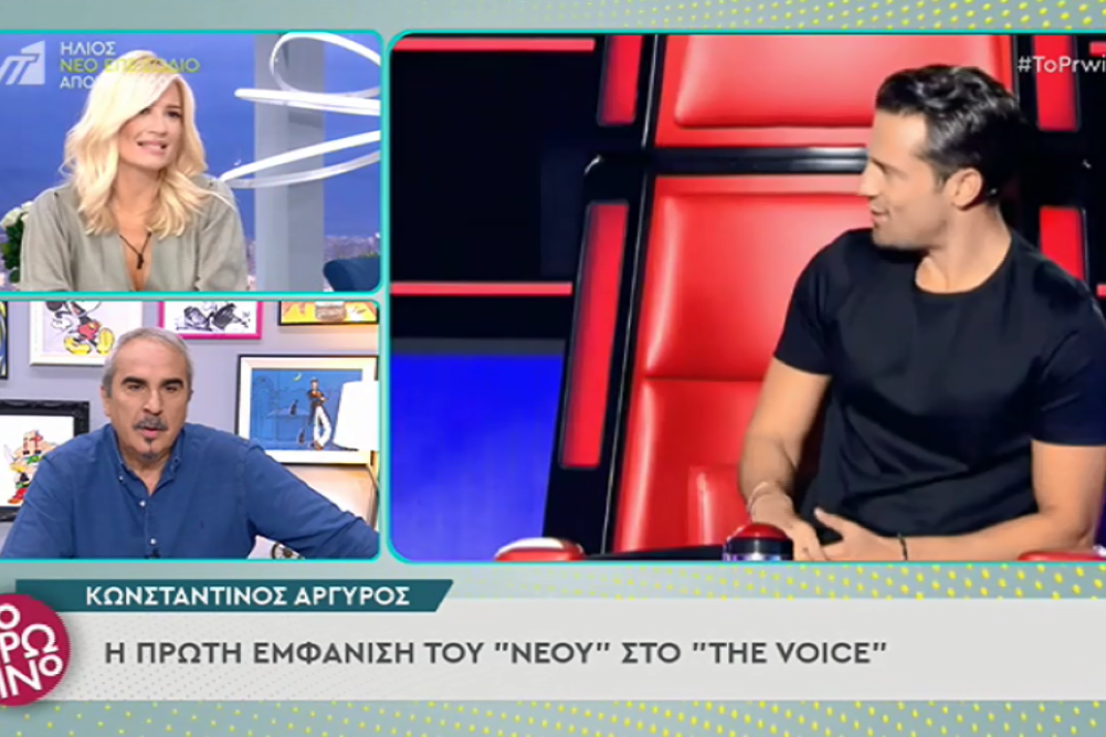 Γιώργος Λιάγκας: Έτσι έκρινε τον Κωνσταντίνο Αργυρό στο The Voice – «Θα αισθανόμουν πολύ άβολα αν ήμουν ο Ρουβάς»