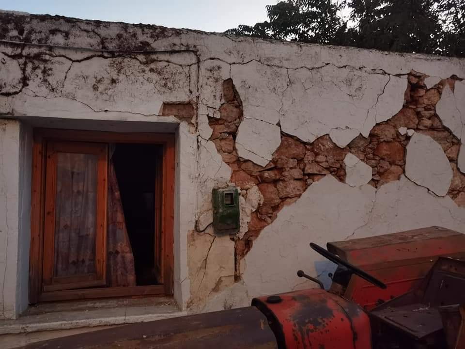 Μεγάλο πλήγμα στην Κρήτη από τον σεισμό: 772 σπίτια κρίθηκαν μη κατοικήσιμα