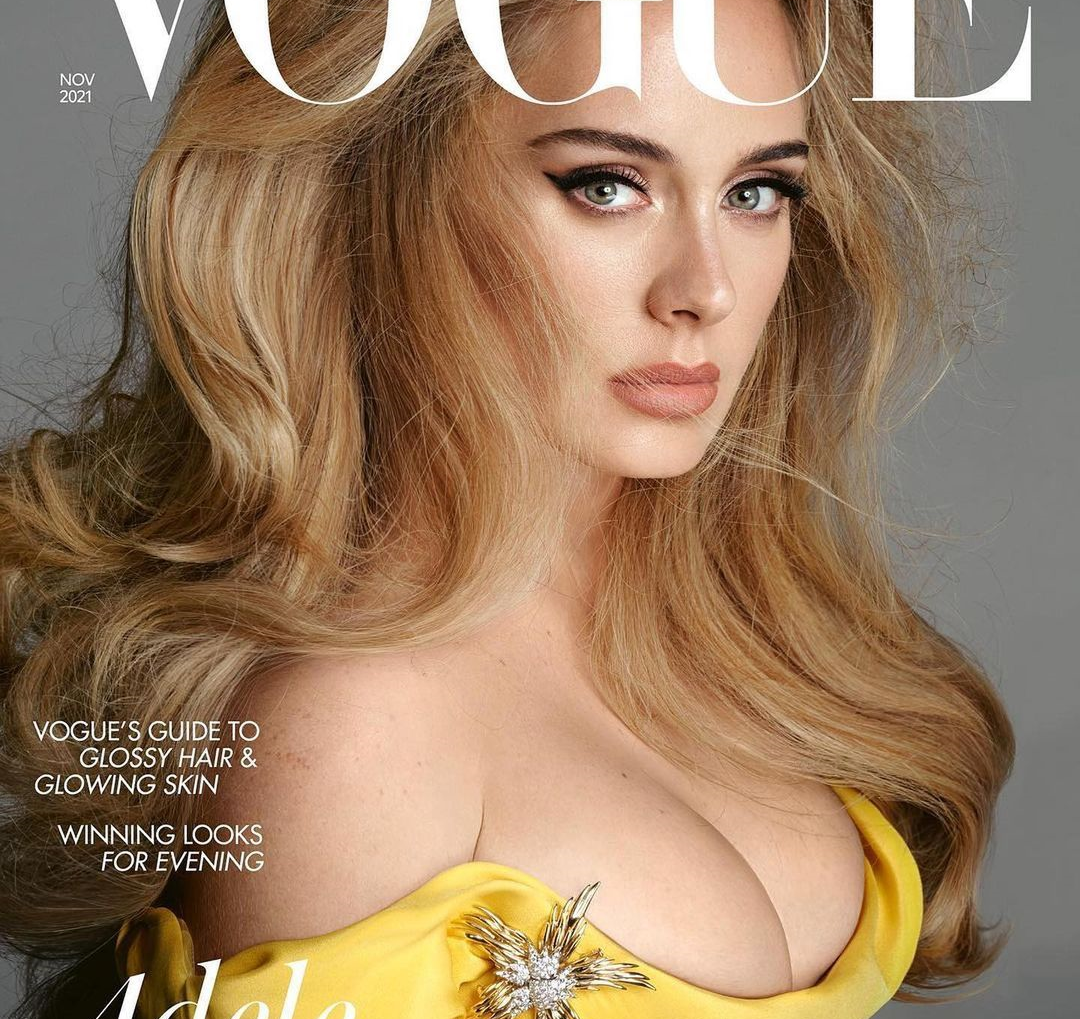 Η νέα Adele για πρώτη φορά εξώφυλλο ταυτόχρονα και στην αμερικανική και στη βρετανική Vogue και τα «σπάει»!