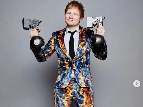 Ευρωπαϊκά μουσικά βραβεία MTV: Καλλιτέχνης της χρονιάς ο Ed Sheeran