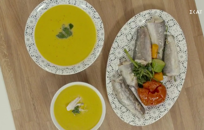 Η ιδανική συνταγή για την τέλεια υφή στην ψαρόσουπα  από την Αργυρώ Μπαρμπαρίγου