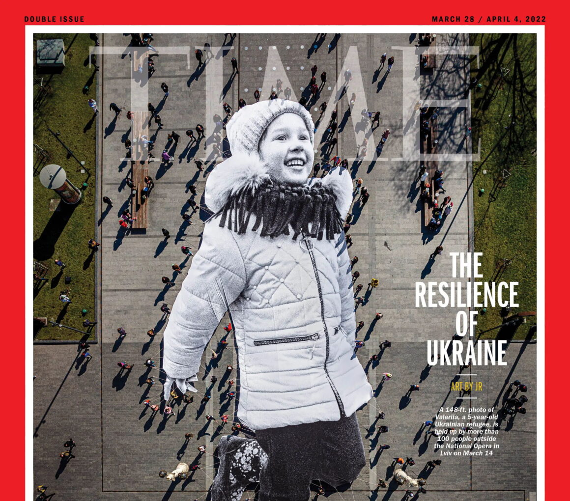 Συγκλονίζει το νέο, κινούμενο εξώφυλλο του περιοδικού Time με την 5χρονη Βαλέρια από την Ουκρανία