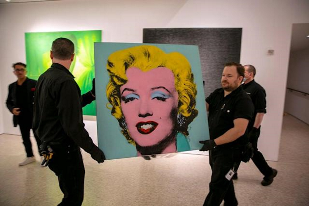 Marilyn Monroe από… «χρυσάφι»: Το πιο ακριβό έργο τέχνης του 20ου αιώνα ο πίνακας του Andy Warhol με την Αμερικανίδα ντίβα