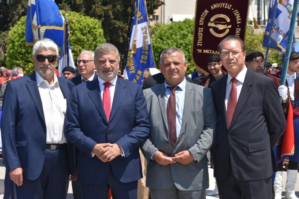 Γιώργος Πατούλης: Στον εορτασμό για τα 81 χρόνια από τη Μάχη της Κρήτης