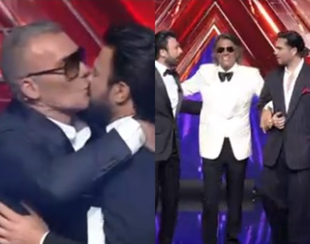 X Factor: Ο Στέλιος Ρόκκος φίλησε στο στόμα τον Ανδρέα Γεωργίου και η εκρηκτική εμφάνιση του Ηλία Ψηνάκη!