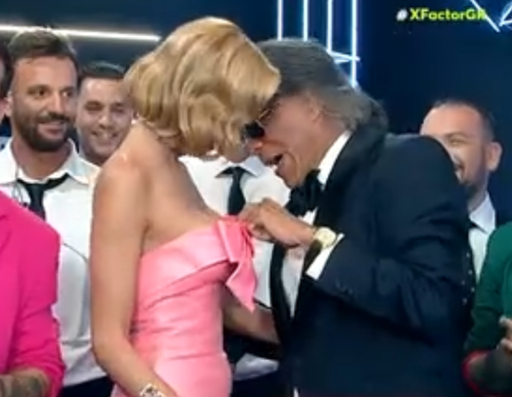X Factor: Πυρ ομαδόν στο Twitter εναντίον του Ηλία Ψινάκη για το άκομψο συμβάν με την Κατερίνα Λιόλιου – Σε αμηχανία ο Ανδρέας Γεωργίου