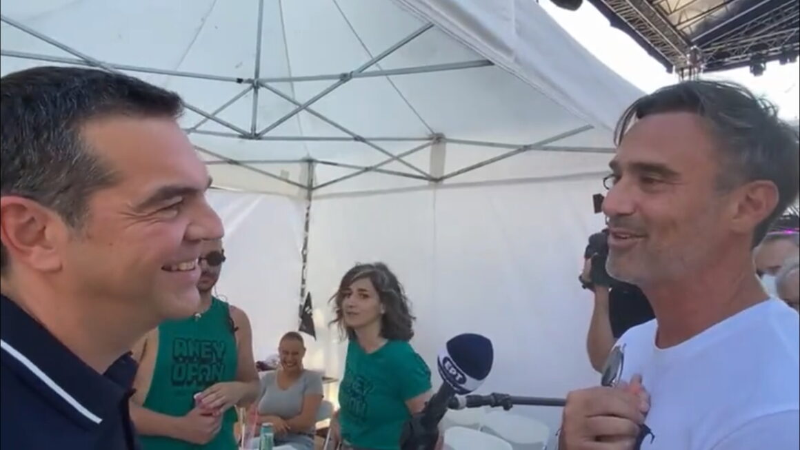 Γιώργος Καπουτζίδης – Αλέξης Τσίπρας: Ο διάλογός τους στο Athens Pride – «Θέλουμε τα δικαιώματα να έχουν πολλά χρώματα»
