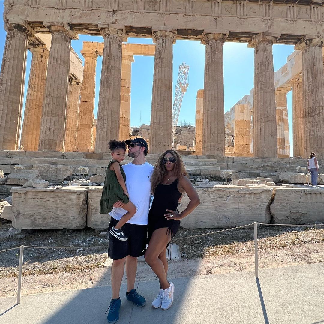 Serena Williams: Στην Ελλάδα με τον σύζυγο και την κόρη της – Η συνάντηση με τα αδέλφια Αντετοκούνμπο
