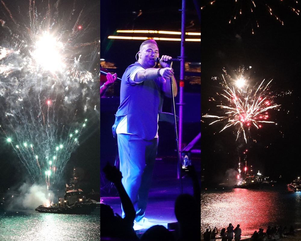Αντώνης Ρέμος: Έκανε τη νύχτα μέρα με τη συναυλία του στη Μύκονο – Χιλιάδες βεγγαλικά και διασκέδαση μέχρι το πρωί