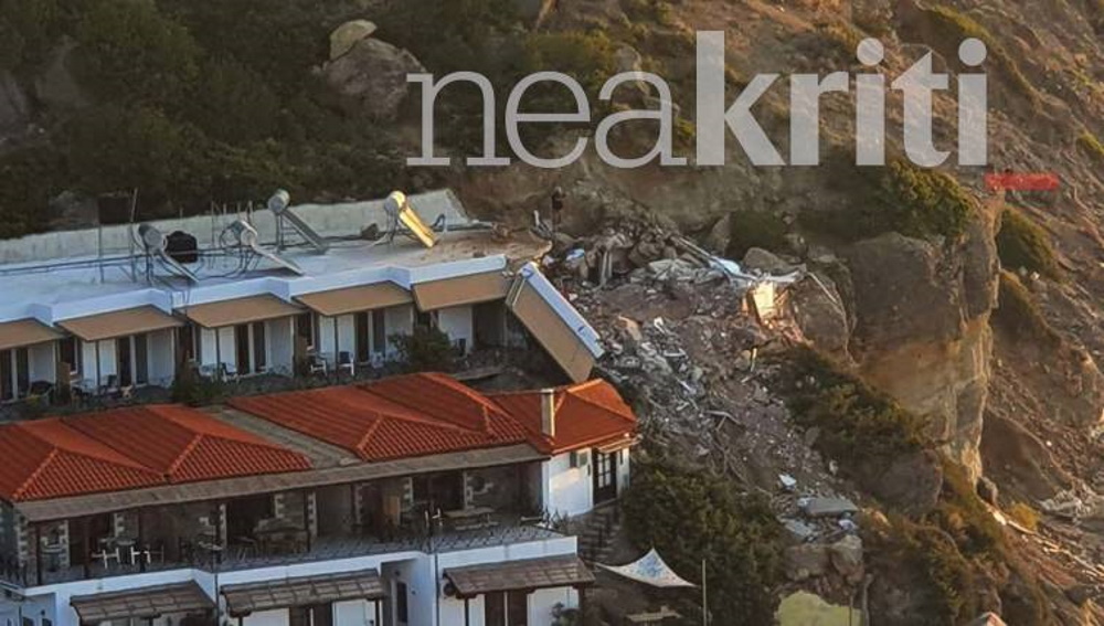 Τραγωδία στην Κρήτη: Βράχος καταπλάκωσε ξενοδοχείο – Νεκρή ανασύρθηκε μία 45χρονη γυναίκα