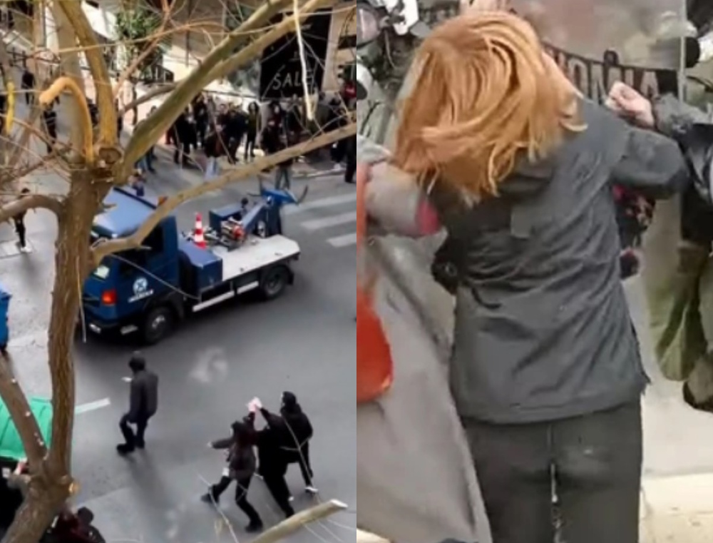 Διαδηλώσεις για Τέμπη: Σάλος με την άκρατη βία αστυνομικών δυνάμεων – Έρευνα διέταξε η ΓΑΔΑ για το περιστατικό με τον γερανό