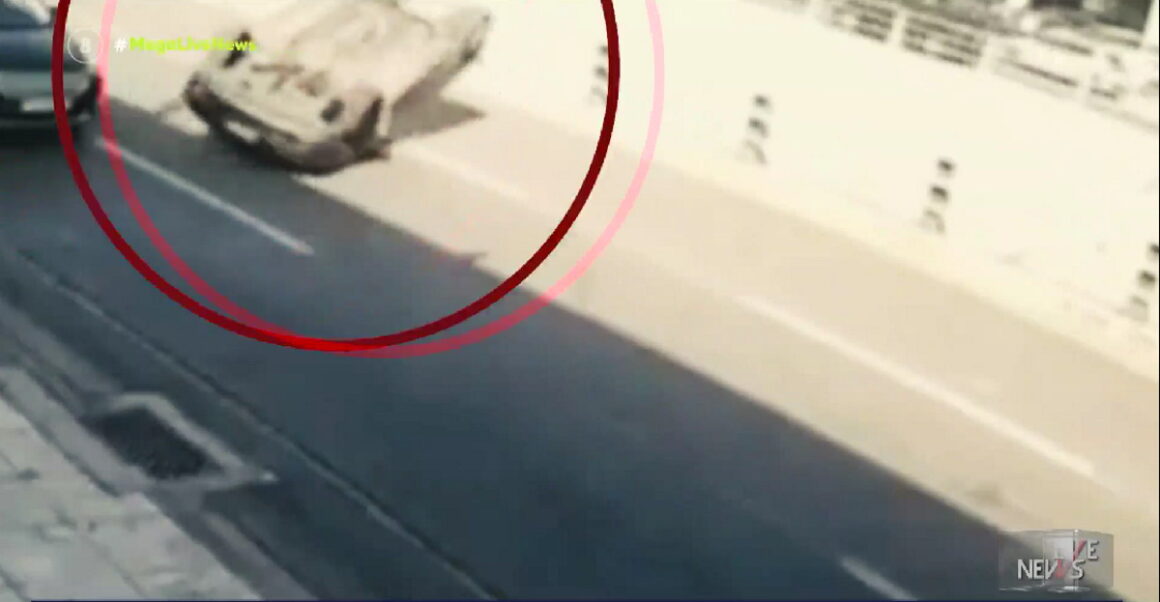 Χριστίνα Σούζη: Βίντεο – ντοκουμέντο από την ανατροπή του αυτοκινήτου