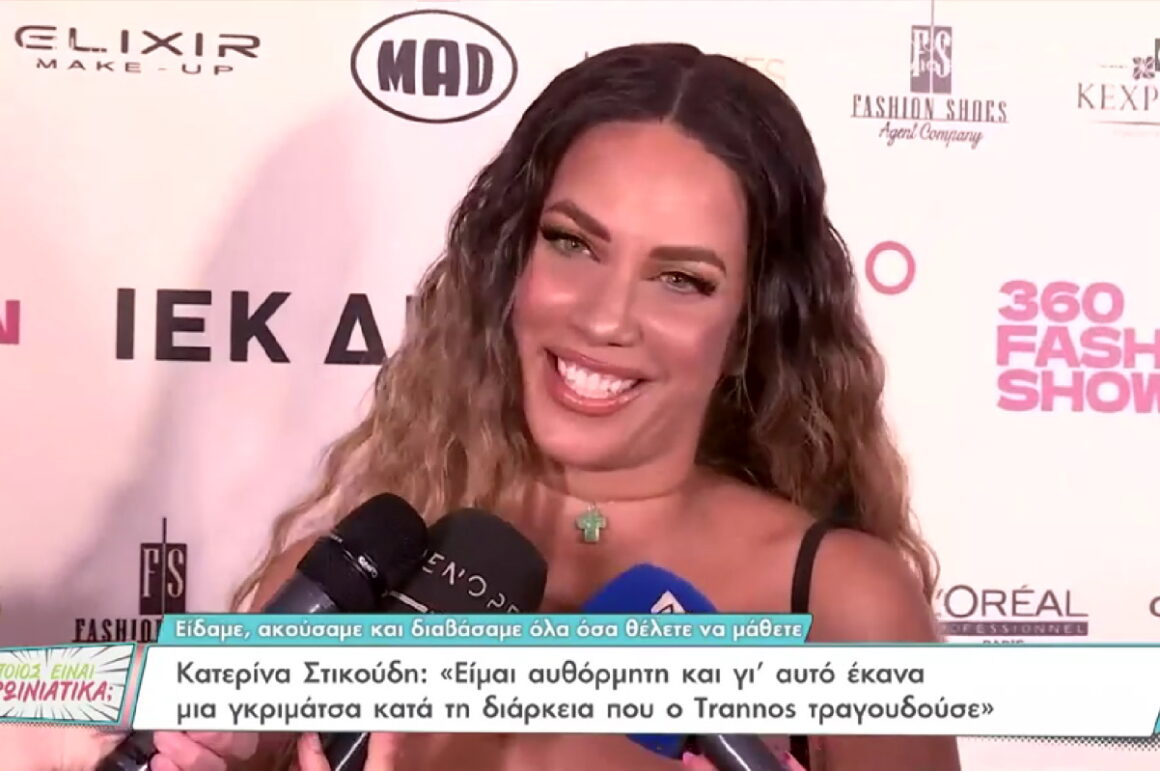 Κατερίνα Στικούδη: «Κοκκάλωσε» με ερώτηση δημοσιογράφου – «Δεν περίμενα να…»