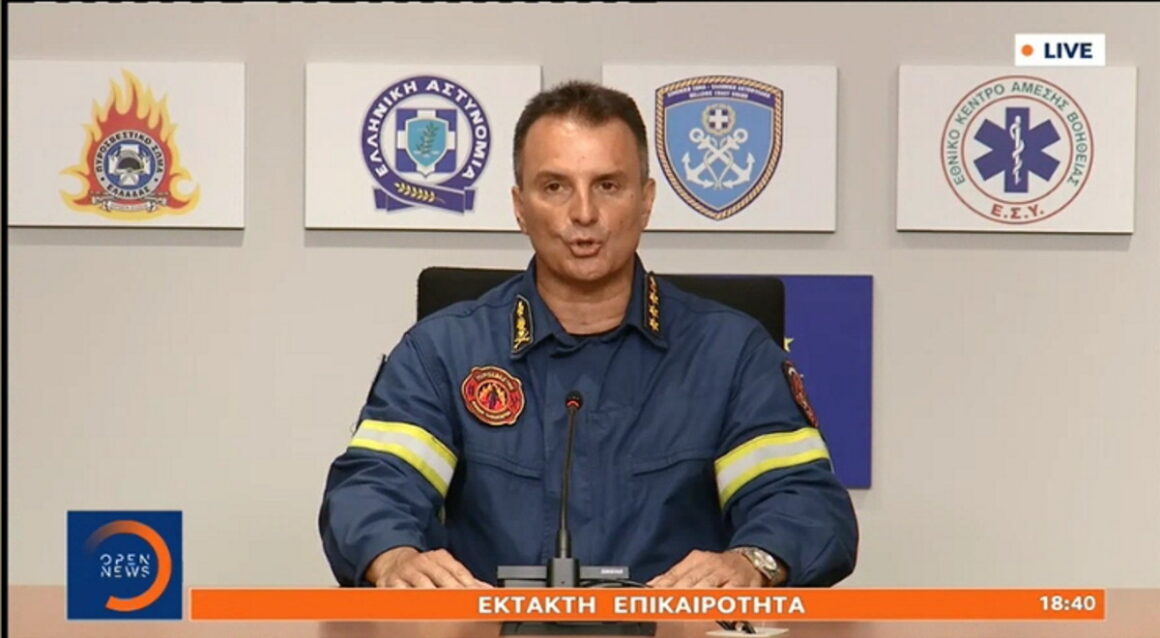 Νέα ενημέρωση Πυροσβεστικής: «Υψηλός κίνδυνος επέκτασης πυρκαγιάς τις επόμενες μέρες»