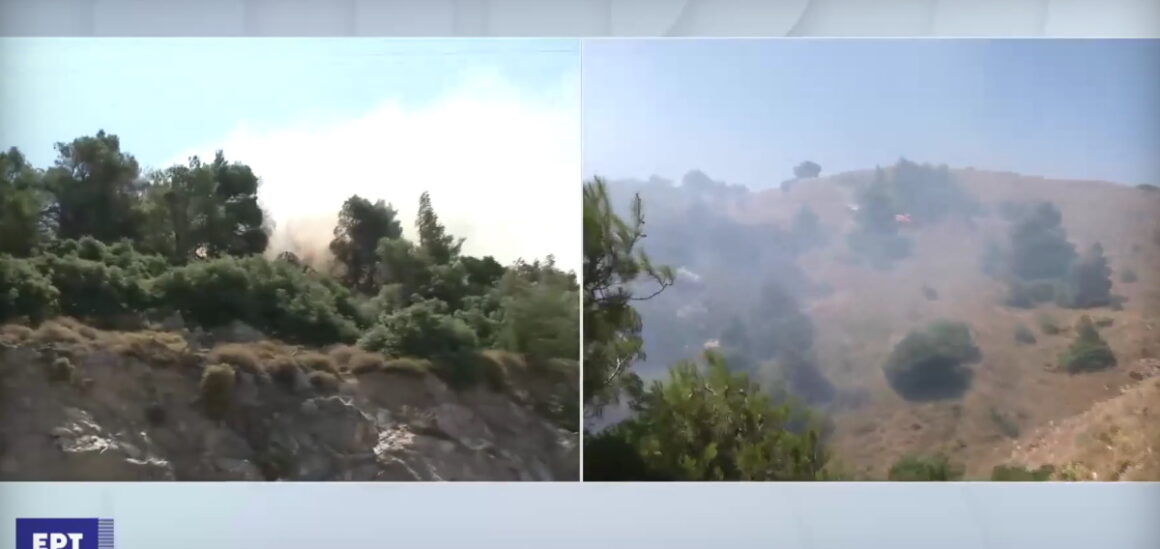 Live Update – Φωτιά – Δερβενοχώρια: Δύσκολη η κατάσταση στη Στεφάνη – Δεν απειλούνται σπίτια