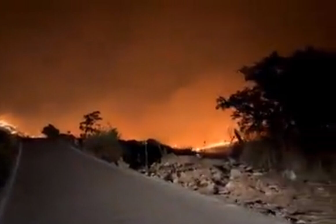 Φωτιά στη Ρόδο – Σοκάρει εθελόντρια: «Γινόταν το απόλυτο χάος, είχαν πανικοβληθεί»