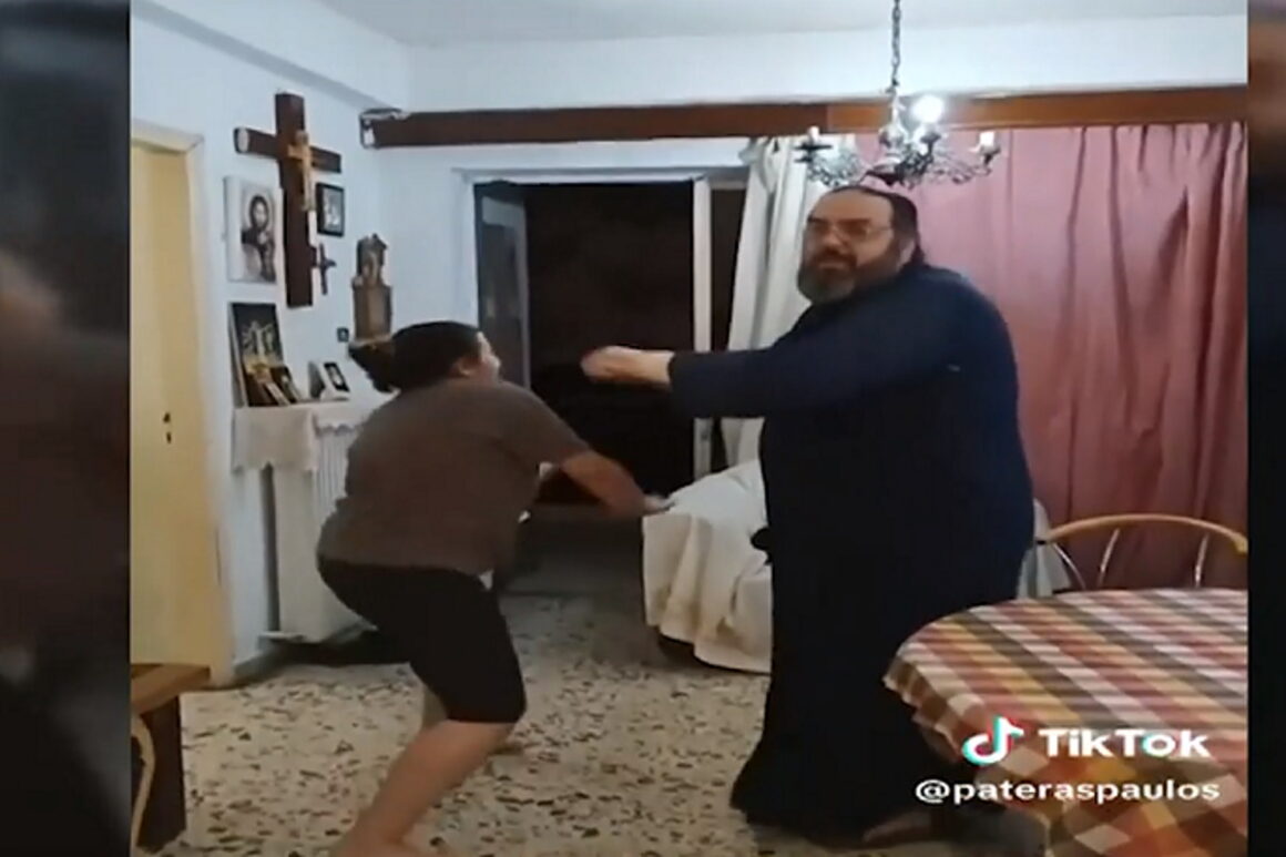 Tik Tok: Ο ιερέας που έγινε viral με τις χορευτικές του φιγούρες!