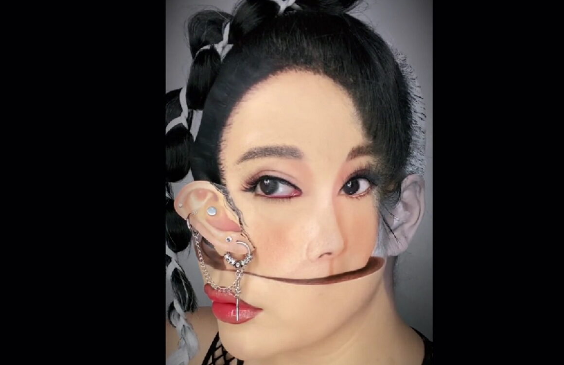 TikTok: Η make up artist που κάνει θραύση με τα 3D μακιγιάζ της