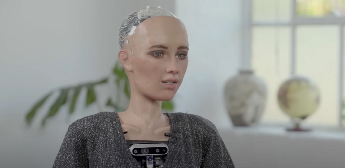 Ανδριάνα Μανέτα: Η πολύωρη συζήτησή της με το ρομπότ Σοφία της Hanson Robotics
