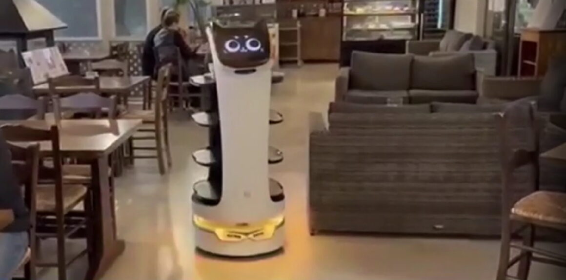 Κρήτη: Το πρώτο ρομπότ στην Ελλάδα που έχει αναλάβει τον ρόλο σερβιτόρου