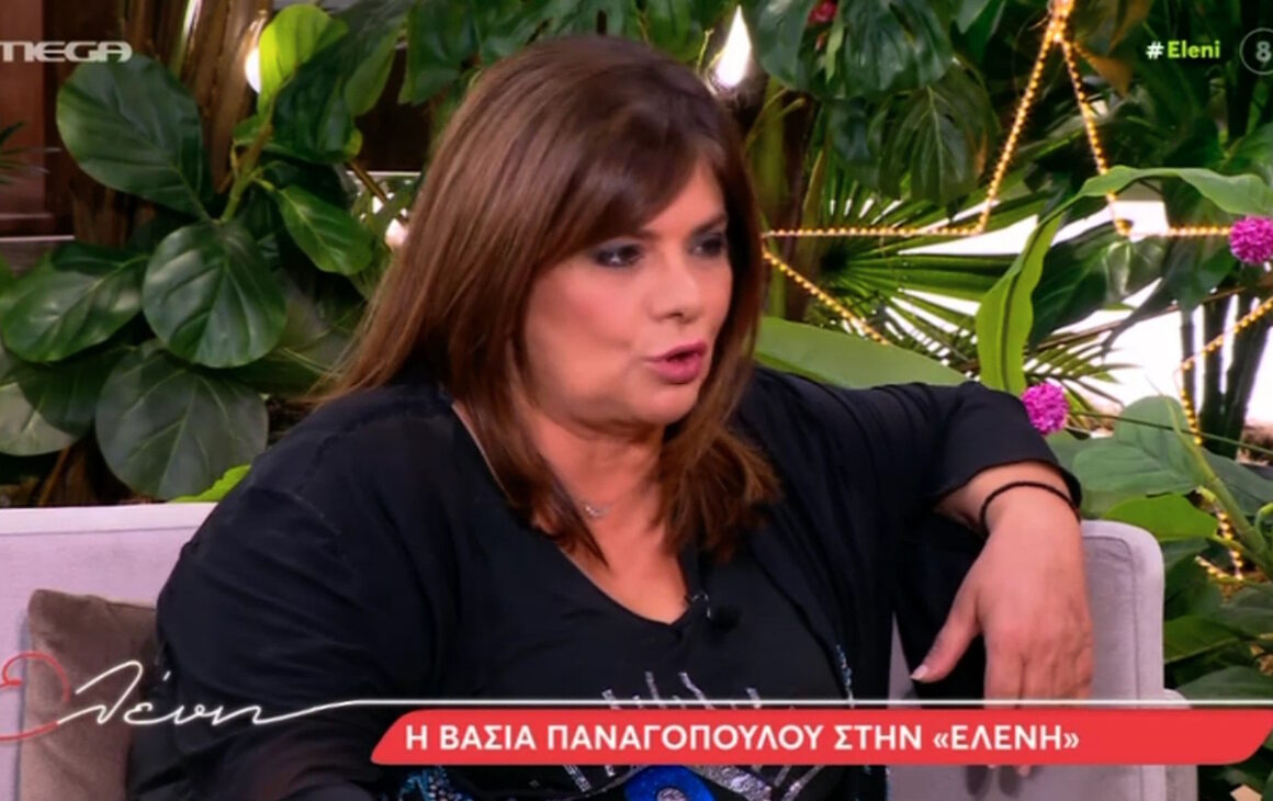 Βάσια Παναγοπούλου: «Ακούω γυναίκες να λένε ότι αφιέρωσαν τη ζωή τους στα παιδιά τους, είναι λάθος αυτό»