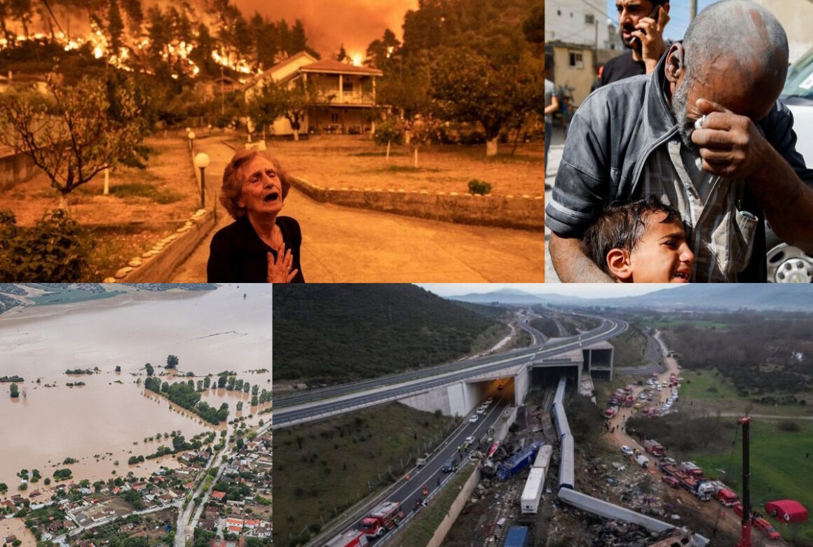Ανασκόπηση 2023: Οι πόλεμοι, τα δυστυχήματα και οι φυσικές καταστροφές της χρονιάς σε εικόνες