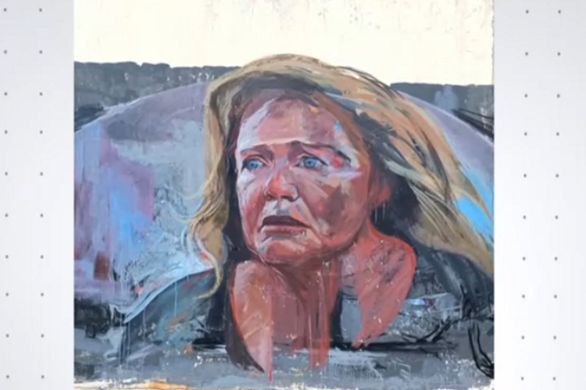Θεσσαλονίκη: Γκράφιτι με το πρόσωπο της Μαρίας Καβογιάννη στέλνει ηχηρό μήνυμα κατά της έμφυλης βίας